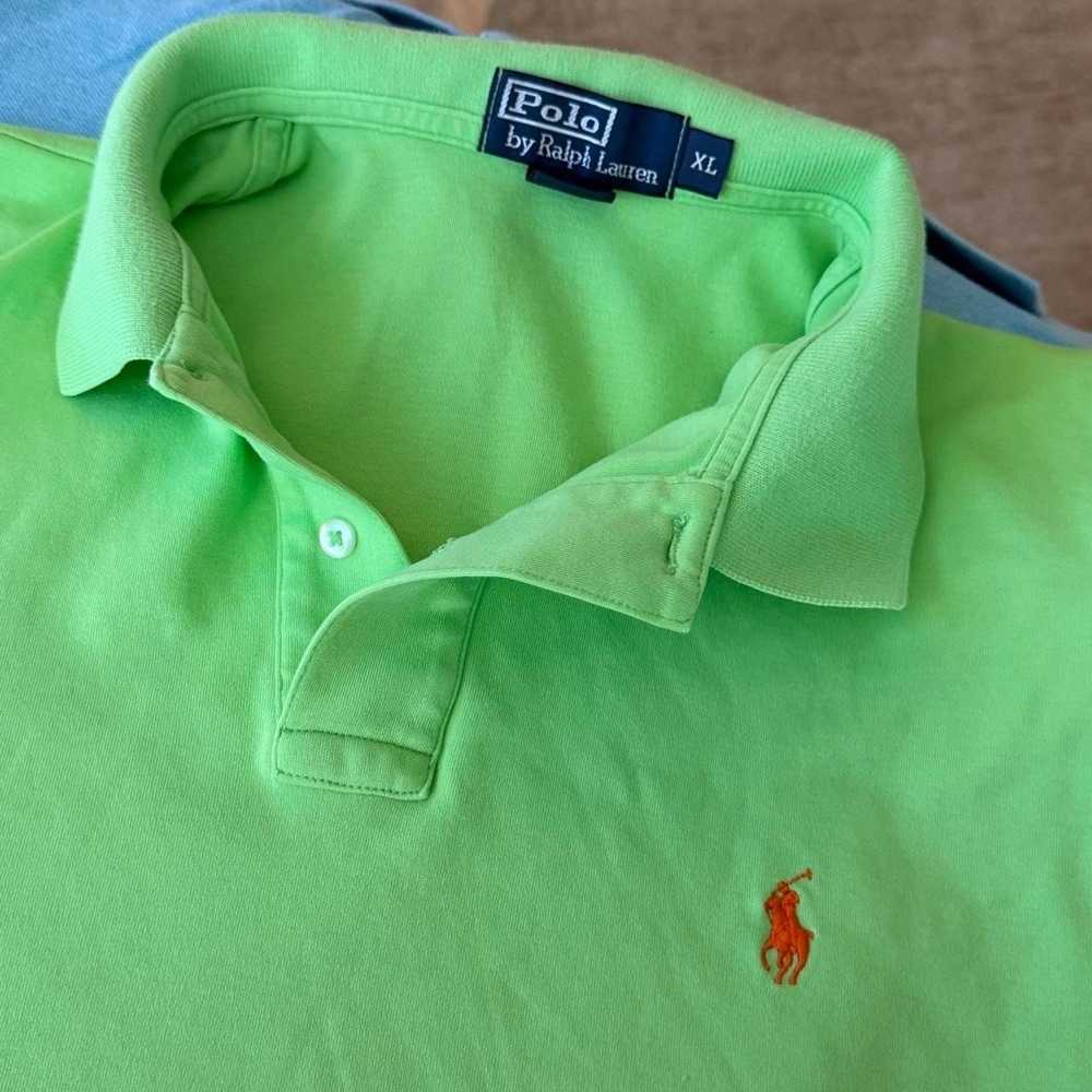 y2k vintage polo ralph lauren cropped button up polo shirt - Picture 6 of 6